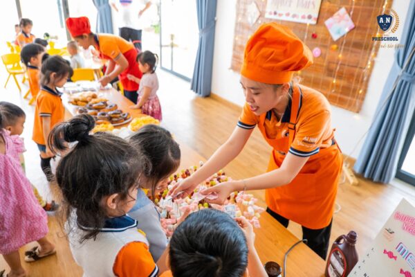 Hội chợ ẩm thực – Hội chợ mầm non hội nhập quốc tế Ái Nhi