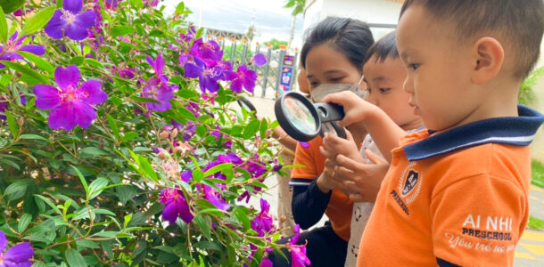 [BÉ SOI HOA BẰNG KÍNH LUP] Bên trong một bông hoa có gì